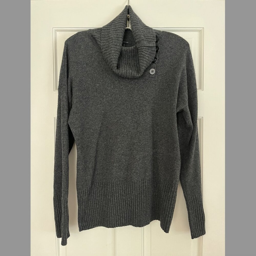 Anne Klein Cashmere Cowl Neck Sweater - M